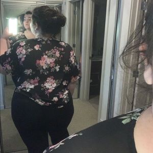 Torrid sheer kimono style top